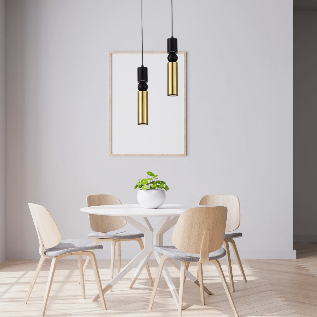 Roma 1 Light Luxury Single Pendant Light (GU10)-Pendant Light-COPY